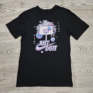 Nike Just Do It Tee Iridescent Palm Tree - Men Size Small